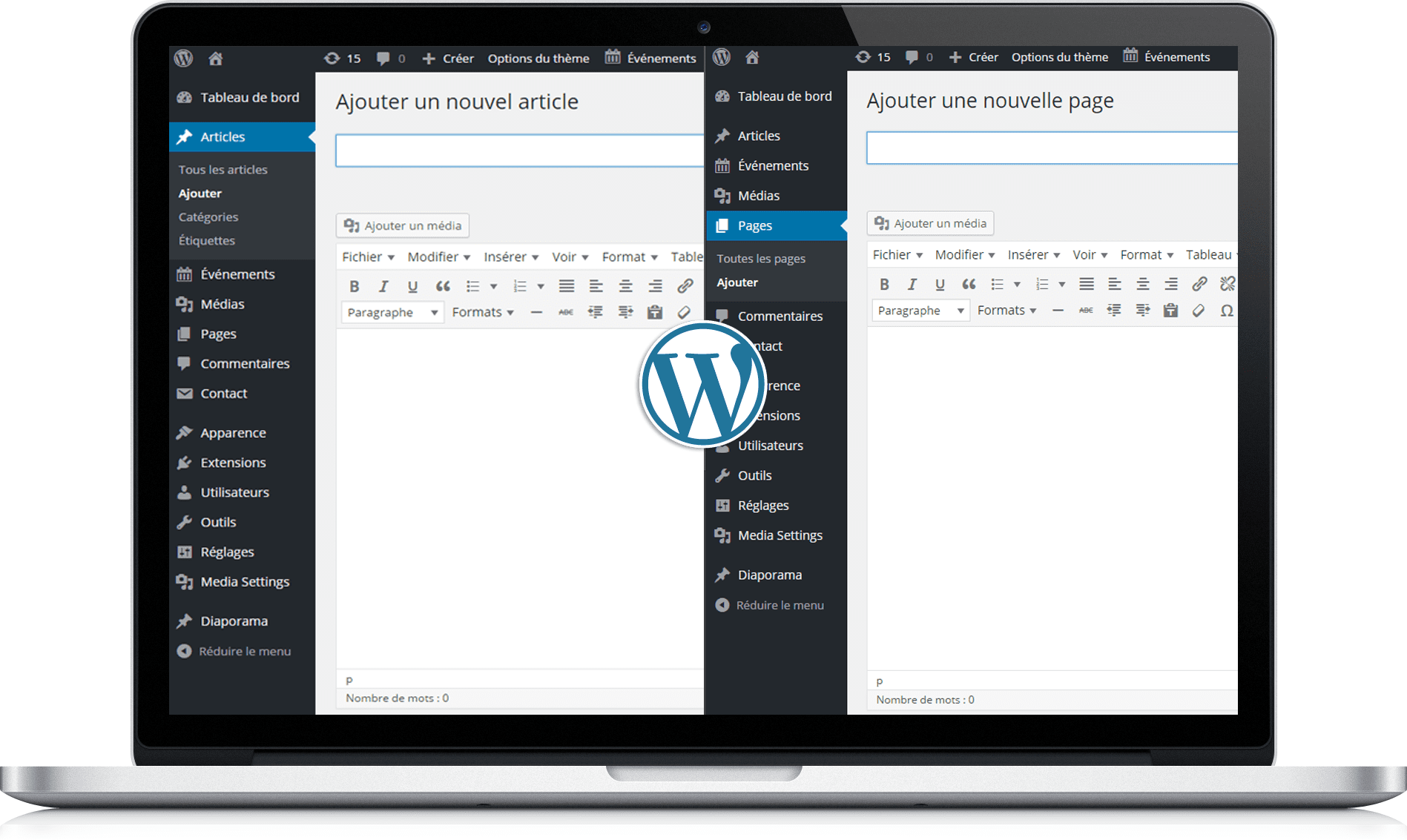 Experts en réparation de sites WordPress - La Clinique Wordpress Montréal ordi