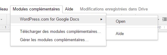 Experts en réparation de sites WordPress - La Clinique Wordpress Montréal modules complementaires google doc