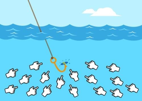 Clickbait piege a clics